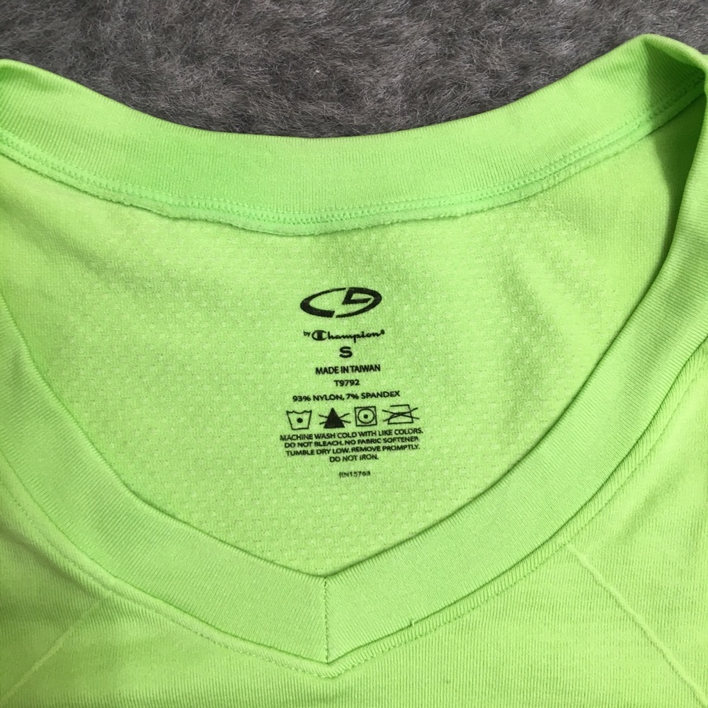 [Champion] Bright Green Workout Top - Picture 3 of 6